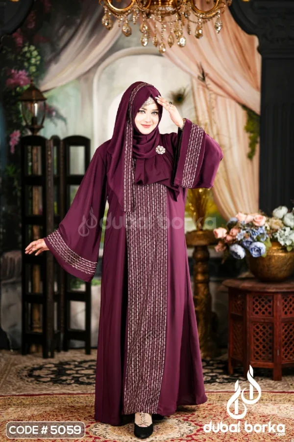 Bibi Jaan Embroidery Borka