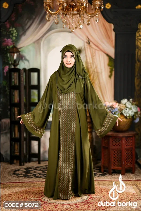 Bibi Jaan Embroidery Borka - Image 4
